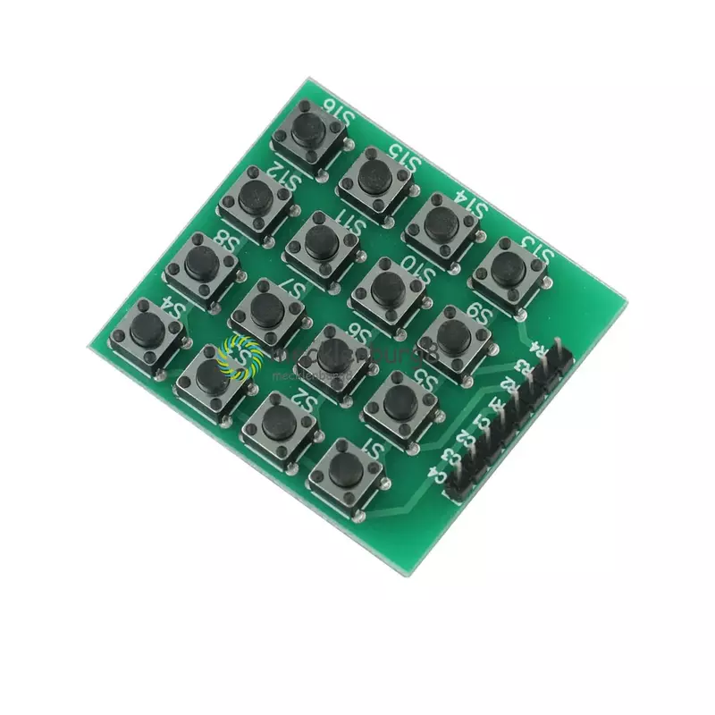 Teclado Módulo de Teclado para Arduino, 4x4, 4x4, 16 Botton mcu