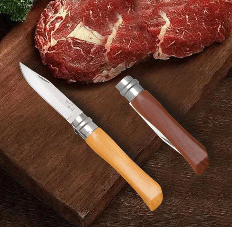 Nóż do owoców nóż do obierania składanego ze stali nierdzewnej owoce i warzywa nóż do krojenia domowe ostre noże kuchenne narzędzie do gotowania