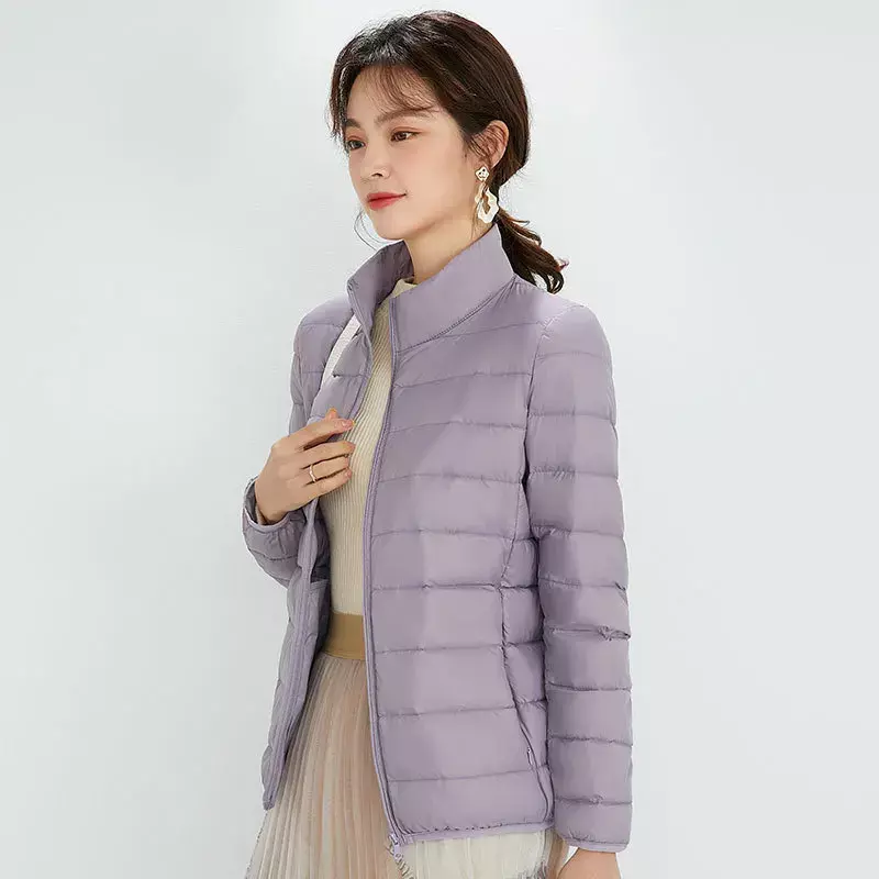 2022 neue Winter Frauen Weiße Ente Unten Puffer Jacken Mäntel Mode Damen Warme Unten Jacken