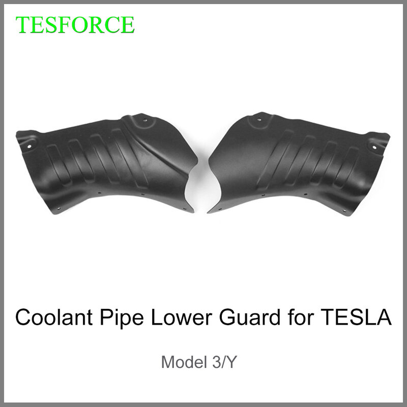 Para tesla model3/y tubo de refrigeração mais baixo guarda para veículo modificado bateria menor guarda liga de alumínio tubo refrigerante inferior guarda