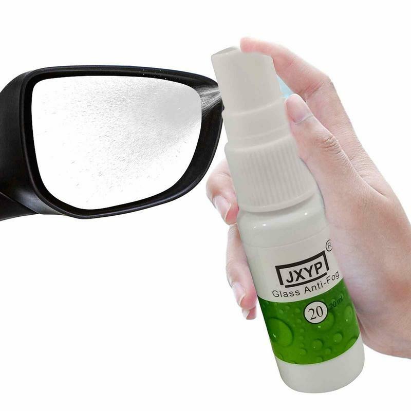 กระจกมองหลังกันหมอกกระจกหน้าต่างรถยนต์20/50มล. อุปกรณ์ป้องกันการเกิดฝ้าบนกระจกหน้ารถเลนส์แว่นตาว่ายน้ำ