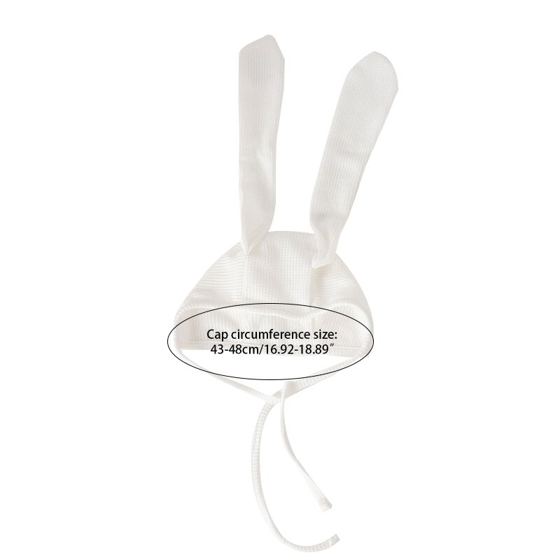 Y1UB Gorro con orejas conejo, bonito gorro ajustable, accesorio para niños, niñas y niños, accesorio Cosplay
