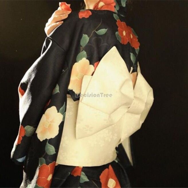 Cubierta de cintura de kimono, lazo tridimensional, brocado multicolor, accesorios yukata, decoración de estilo kimono japonés, w725, 2024