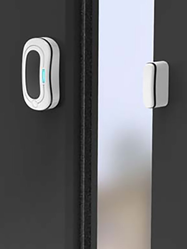 Sensor de contacto magnético para puerta y ventana, detectores recargables, accesorios inalámbricos para Tuya, sistema de alarma de seguridad para el Hogar Inteligente