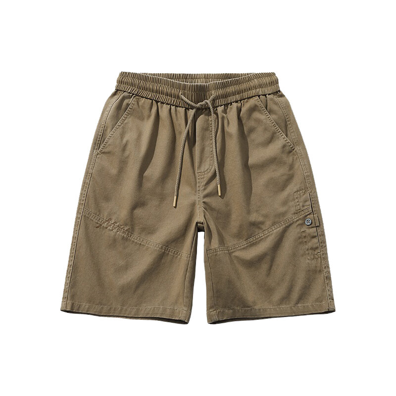 Pantalones cortos deportivos de pierna ancha para hombre, pantalones cortos de moda, ropa de verano, E12