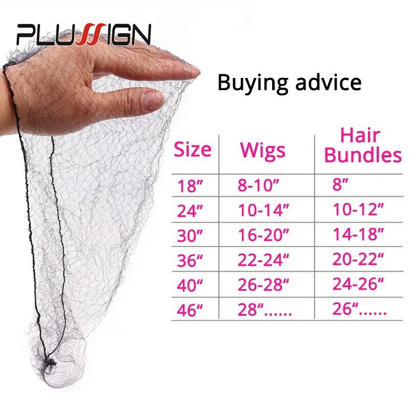 Nylon Hair Net para Bun, Mesh Hair Styling Hairnets, preto, bege, marrom, 5mm, ferramenta de estilo durável, perucas, 20pcs