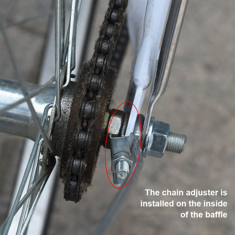 Rowery rama rowerowa napinacz łańcucha narzędzie do naprawy regulatora metalowa śruba