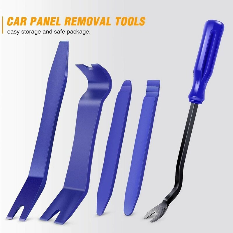 5/4pcs Auto Door Clip Panel Trim strumenti di rimozione kit lame di navigazione smontaggio Car Interior Seesaw Conversion Hand Tool