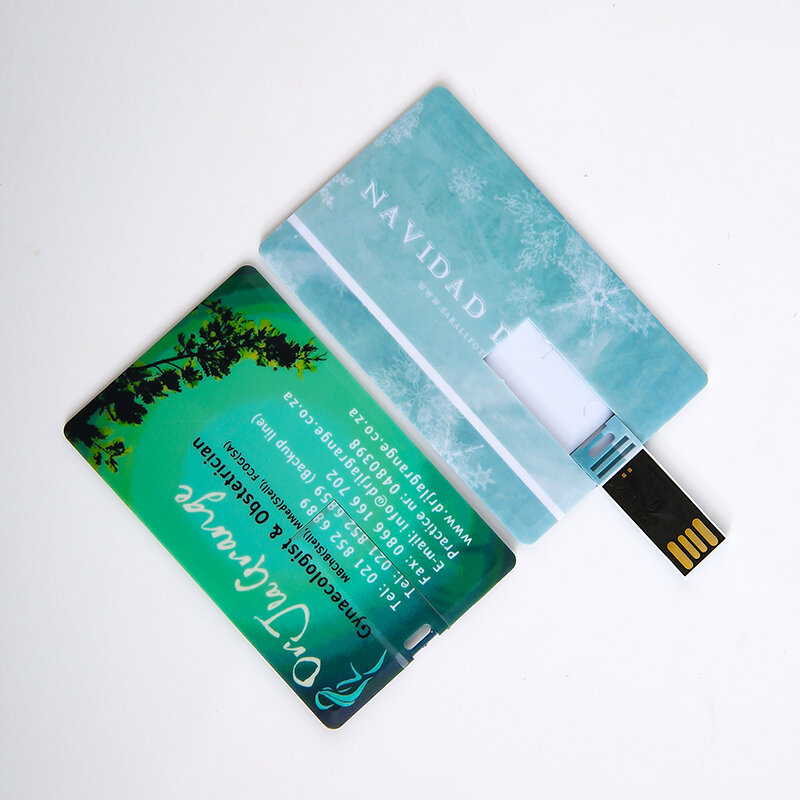 10 sztuk/partia wodoodporna Super Slim karta kredytowa USB Flash Drive pen drive 4GB 8GB 32GB 64GB karta bankowa model pamięci Stick darmowe logo