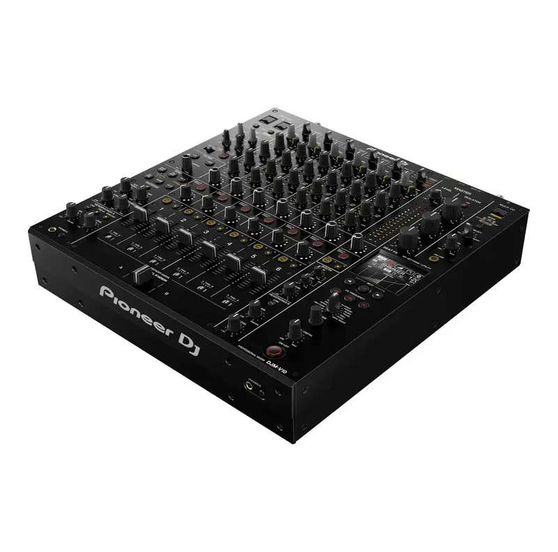 Frühlings verkaufs rabatt auf echten Pionier-DJ-DJM-V10 lf 6-Kanal-Profi-DJ-Mixer (schwarz)
