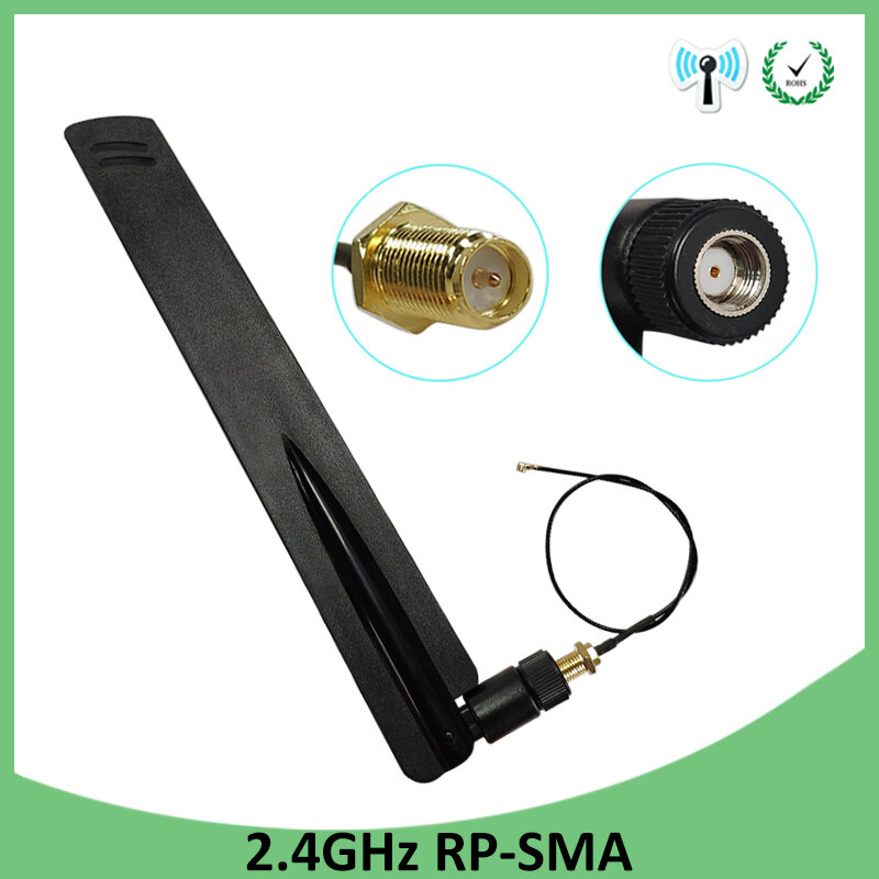 Câble d'extension d'antenne pigtail 2.4g 5dbi sma mâle wlan wifi 2.4ghz IPX ipex 1 SMA femelle, 1 ou 2 pièces, module iot
