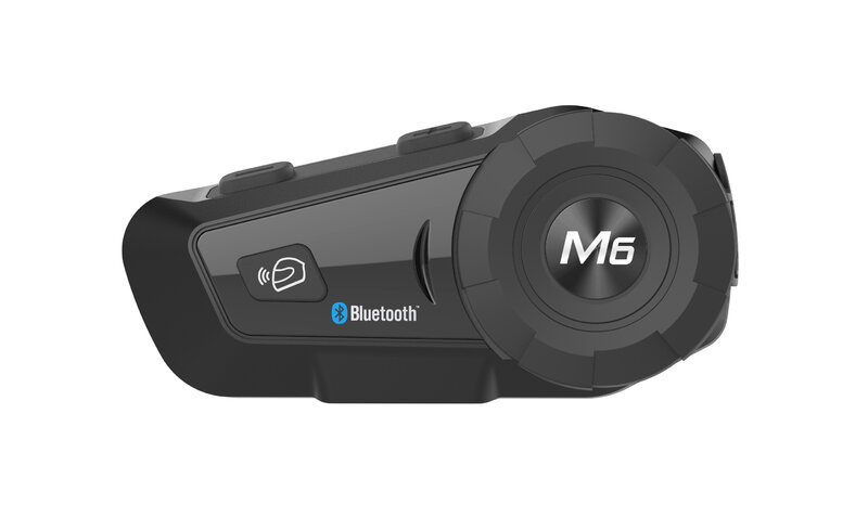 Mornystar M6 Motorcycle Helmet Intercom Headset 2 Riders 1000m Full Duplex With DSP CVC Noise Reduction Interphone Communicator