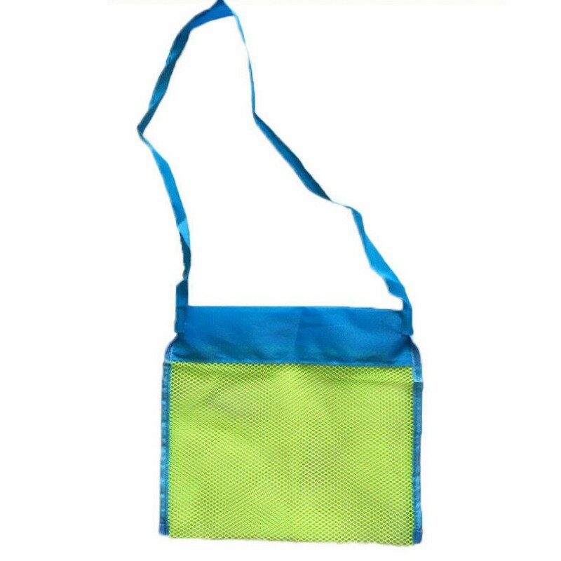 Tragbare Strand tasche faltbare Mesh-Badet asche für Kinder Strands pielzeug körbe Aufbewahrung tasche Kinder im Freien schwimmen wasserdichte Taschen