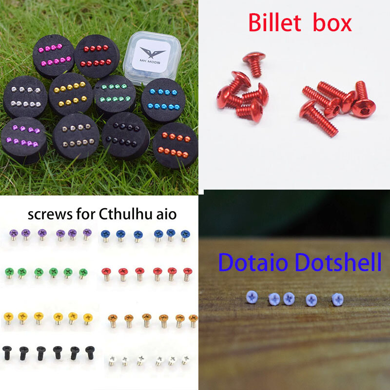 Vis pour Dotaio Dotshell Mod SXK BB Billet Box Mod, Cthulhu AIO, Boro Krasnov4, REMIX D OBD Dotature b, manchon de protection pour téléphone de sauna