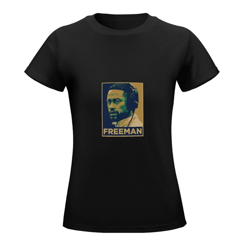 Marcus Freeman T-Shirt topy Odzież damska letni top Bluzka Moda damska