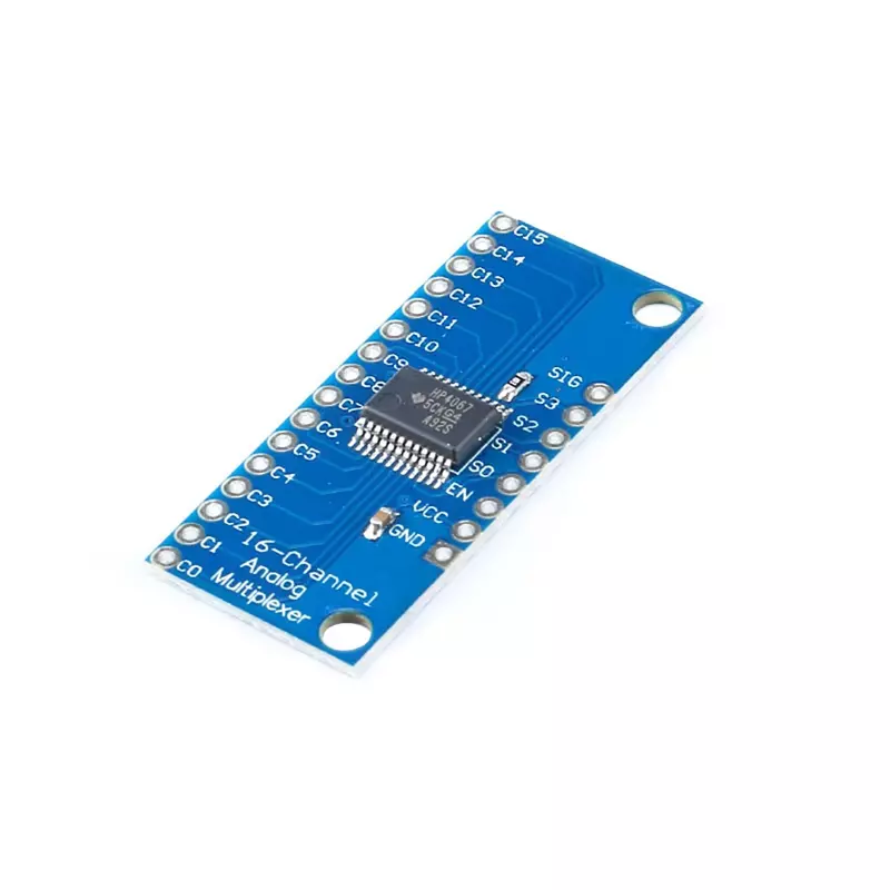 Модуль коммутационной платы аналогового цифрового мультиплексора CD74HC4067 CMOS, 20 шт., 16 каналов, прецизионный модуль для Arduino