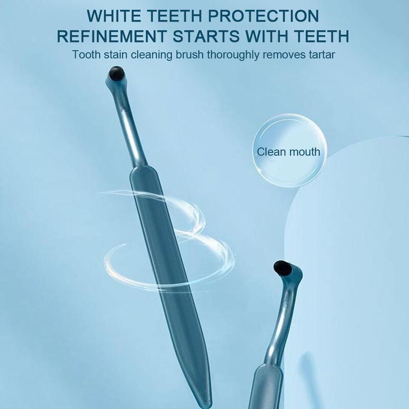 แปรงขัดซอกฟันสำหรับจัดฟันเครื่องมือสำหรับทันตกรรมรากฟันฟัน J8X4หินปูนชาควัน