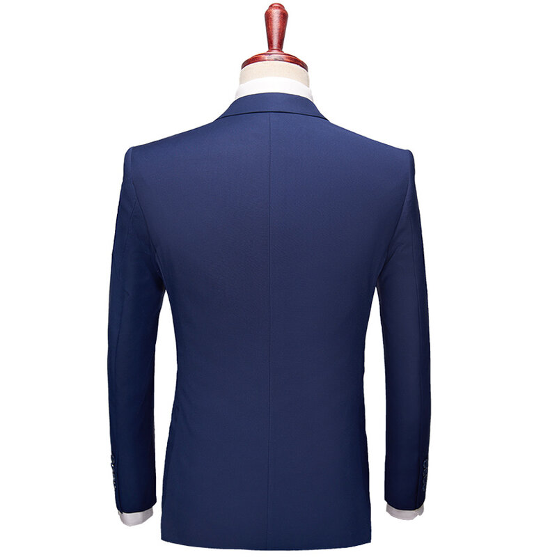 Мужской пиджак и брюки, элегантный деловой Комплект из трех предметов, пиджак и брюки, 2023