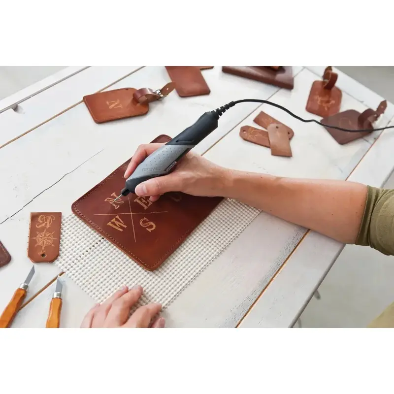 Versátil Craft & Hobby Tool, 11 Acessórios, para Gravura de Vidro, Couro Polimento, Joalheria, Polimento, EUA, Novo