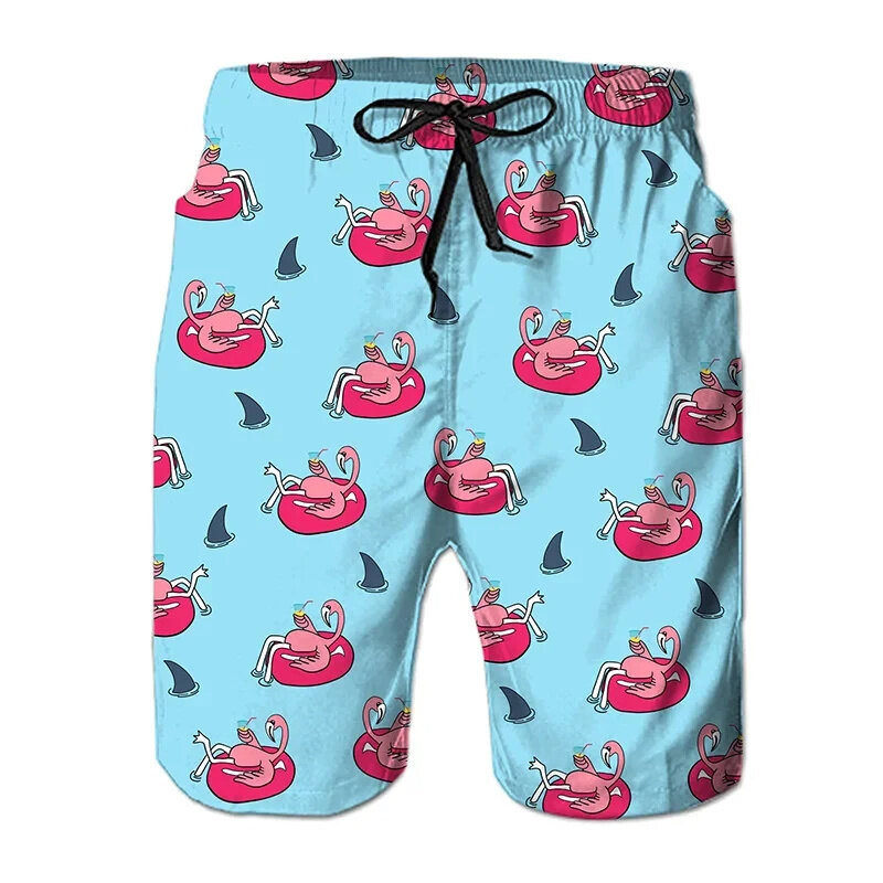Nieuwe Zomer Vintage 3d Fruit Bedrukt Strand Shorts Voor Mannen Kinderen Mode Streewear Board Shorts Cool Grappig Zwembroek