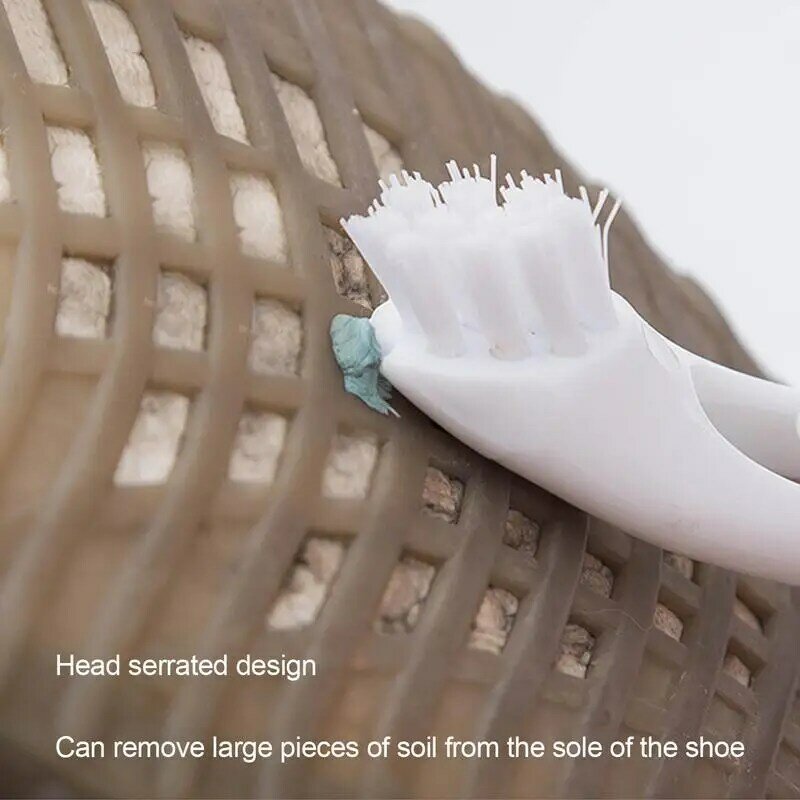 Щетки для обуви для чистки, длинная ручка, двухсторонняя щетка для скребка обуви, универсальное устройство для стирки
