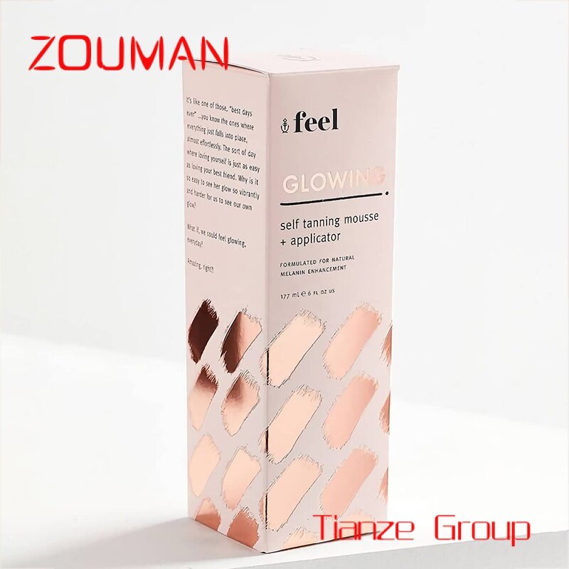 Custom , Custom luxury white cardboard paper box for skincare cosmetics packaging box eco friendly packaging lipsticks Nail Poli
