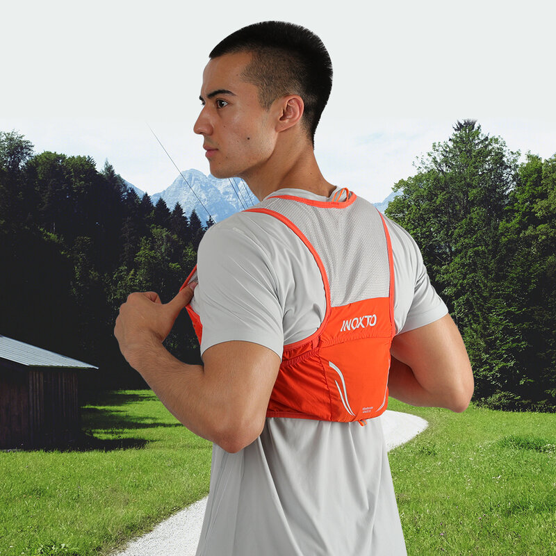 INOXTO 2022 nueva mochila ligera para correr chaleco hidratante adecuado para bicicleta maratón senderismo ultraligero portátil 2.5L