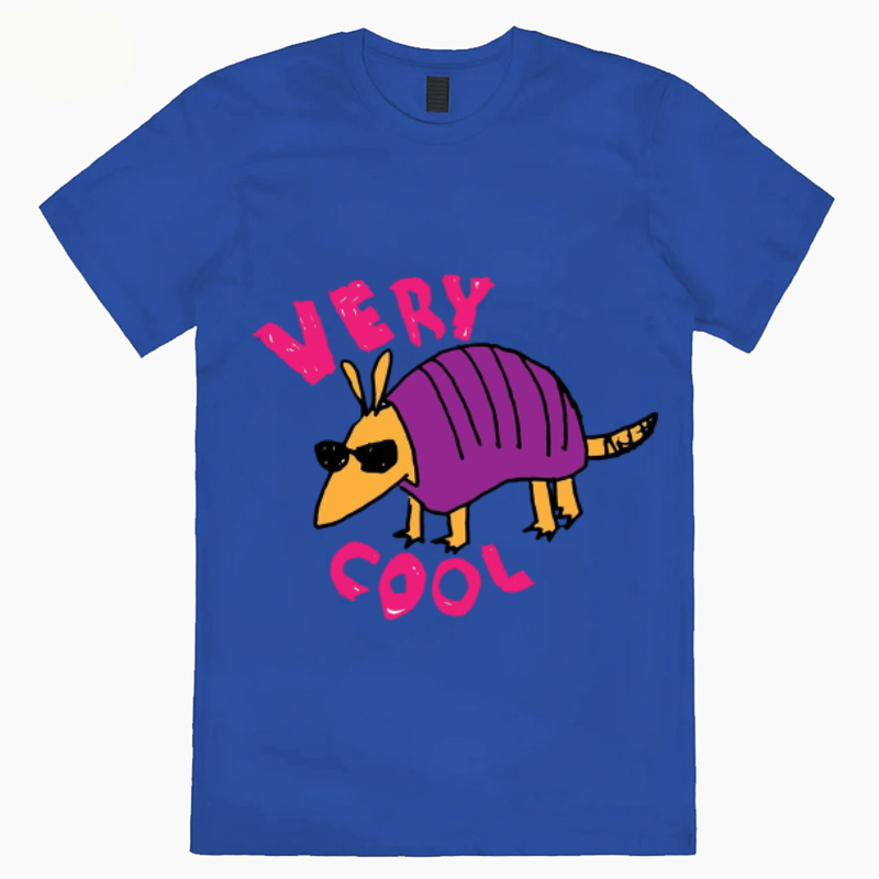 매우 멋진 캐주얼 반팔 티셔츠, 크리에이티브 재미있는 프린트 티셔츠, 크루넥 상의, 하루주쿠 카와이 티셔츠, 2024 여름