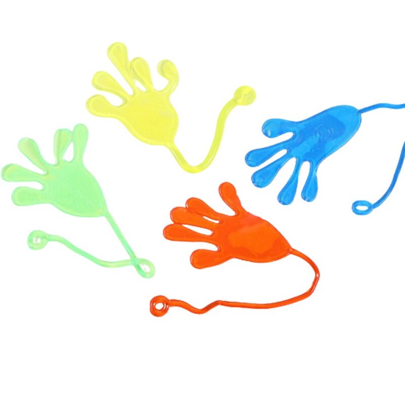 Gniotka Slap Hands Palm Toy elastyczna lepka zabawka dla dziecka prezent Party Gags praktyczne żarty elastyczne kreatywne zabawki do robienia sztuczek
