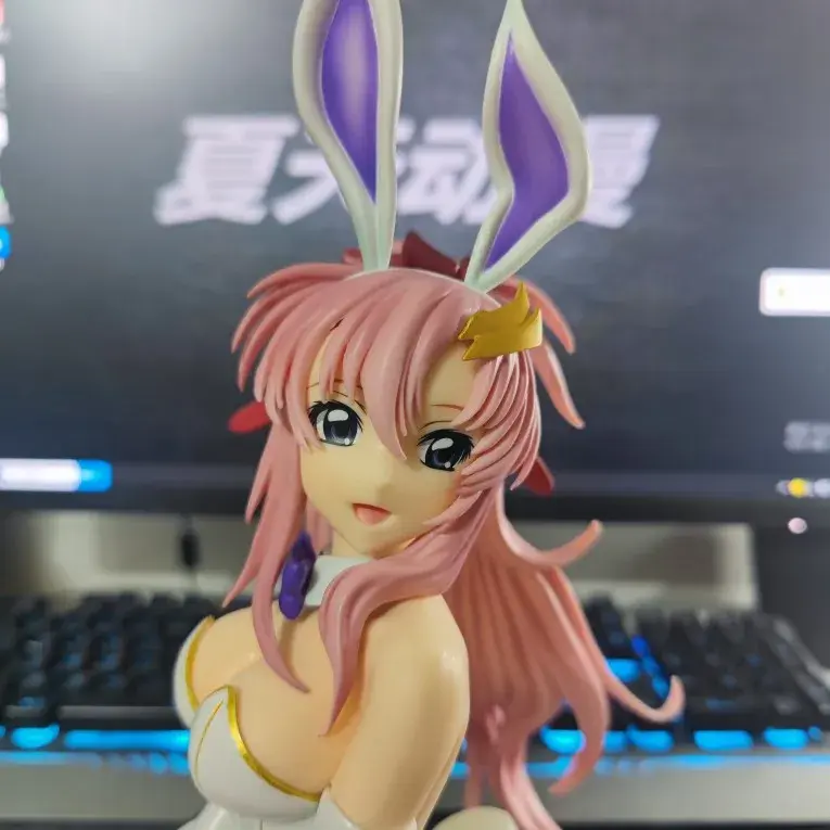 Anime SEED Compleding Eing Figure, Lacus, Clyne, Bunny Ver, Action Figure, Auckland Sexy Girl Figure, Collection Model Butter Toy, 30cm