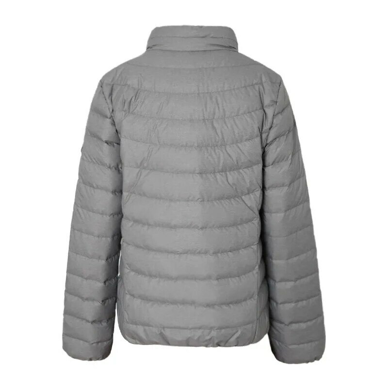 Lightweight Down Jacket for Women's Winter Portable Short White Duck Down Thin Standing Collar Women's Jacket