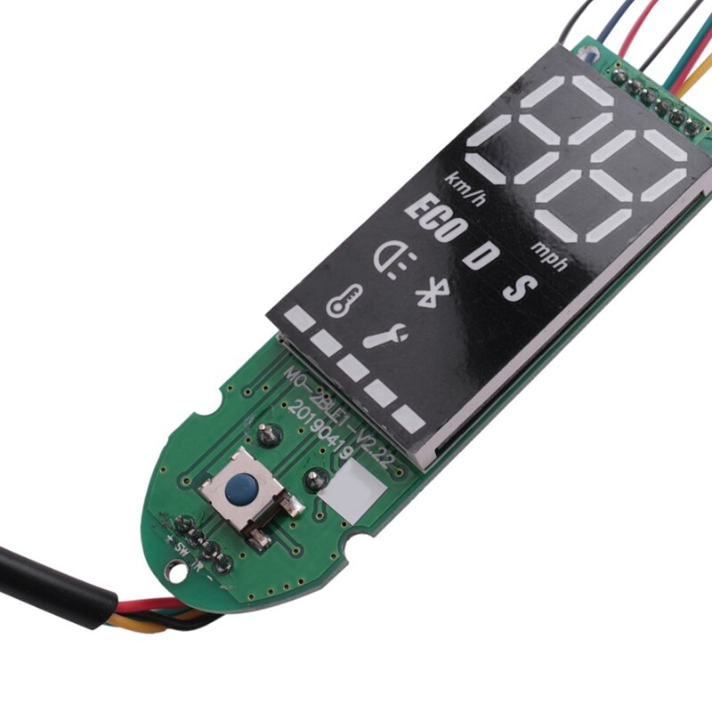 2X Electric Scooter Scooter Dashboard With Screen Cover Switch Bluetooth Circuit Board For Xiaomi M365 Pro