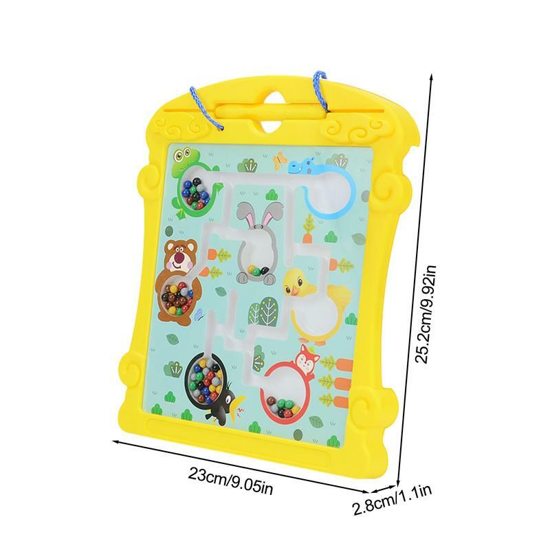 Toddler Magnetic Puzzle Game Magnet Matching Maze For Pen Control Training Developmental Toys For Interaction Early Education