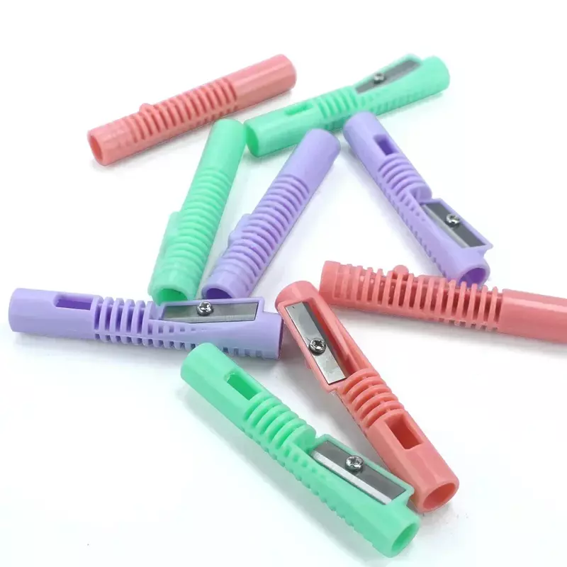 Новинка цветной карандаш Макарон удлинитель свисток моделирующая портативная многофункциональная точилка для карандашей 241A(MC)