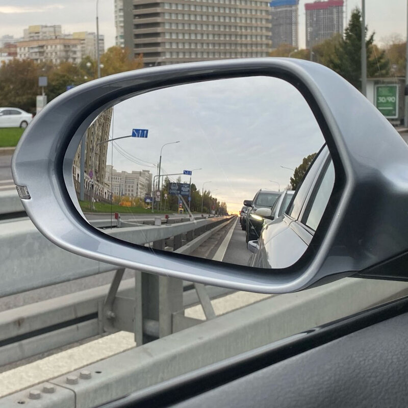 Kaca cermin samping pemanas untuk Audi A6 C7 C7.5 S6 4G 2012 2013 2014 2015 2016 2017 2018 Aksesori lensa kaca cermin spion