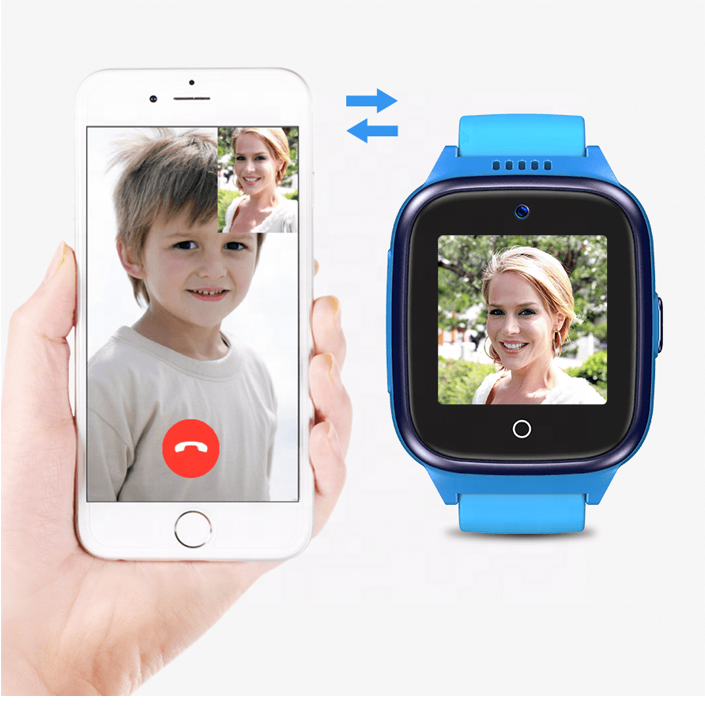 Reloj inteligente 4G para niños, dispositivo con WIFI, GPS, Tacker, vídeo SOS, llamada de emergencia, compatible con APK
