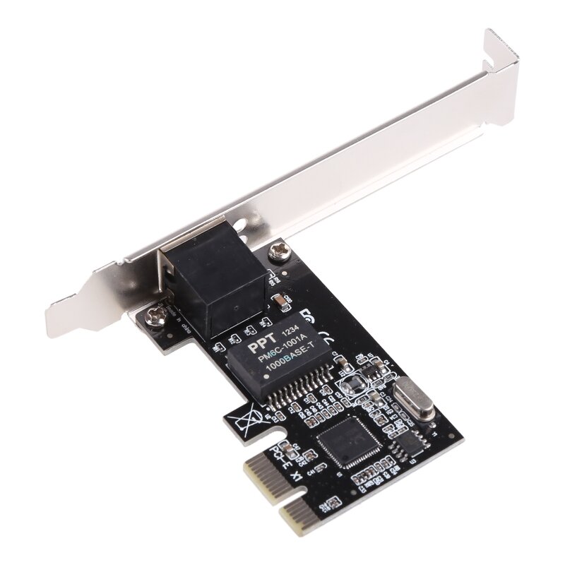 Pci-e Gigabit  Card PCIE Lan Adapter Desktop 10/100/1000Mbp Ethernet Port Expansion Rj-45 Card Fast Speed Dropship
