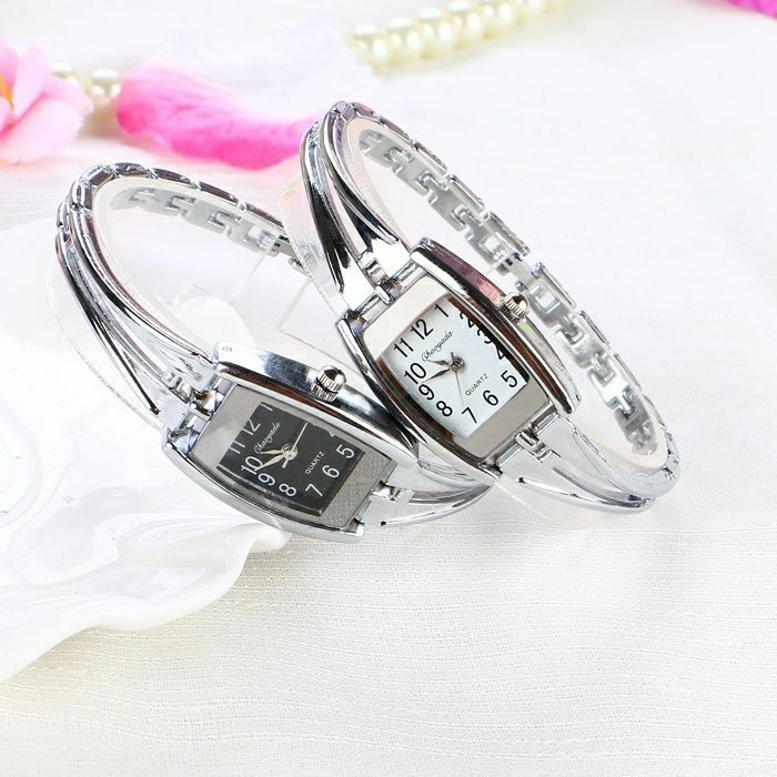 Neueste frauen Armbanduhr Armbänder Mode Edelstahl Damen Uhren Quarz Weiblichen Uhr Reloj Mujer Uhren