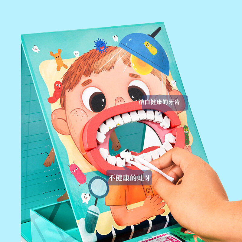Doctor Set For Kids Pretend Play Dentisit Role-playing Games Hospital Accessorie Medical Kit Nurse Tools Bag Toys Children Gift