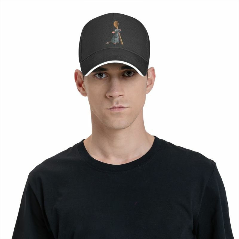 قبعة بيسبول ديسني قابلة للتعديل للرجال والنساء ، قبعة ريمي راتشويل شخصية ، قبعة أبي رياضية