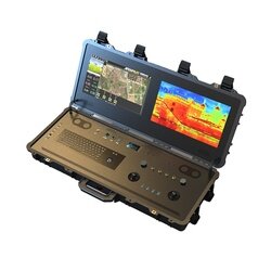 Rc Flight Controller Geïntegreerde Dual-Screen Grondstation Afstandsbediening Radio Differentiële Druk Rc Controller En Ontvangen