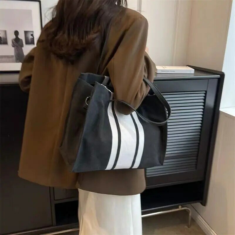 Neue personal isierte französische Stil Single Shoulder Umhängetasche koreanische Version große Kapazität Handtasche Wald Serie ausgehende