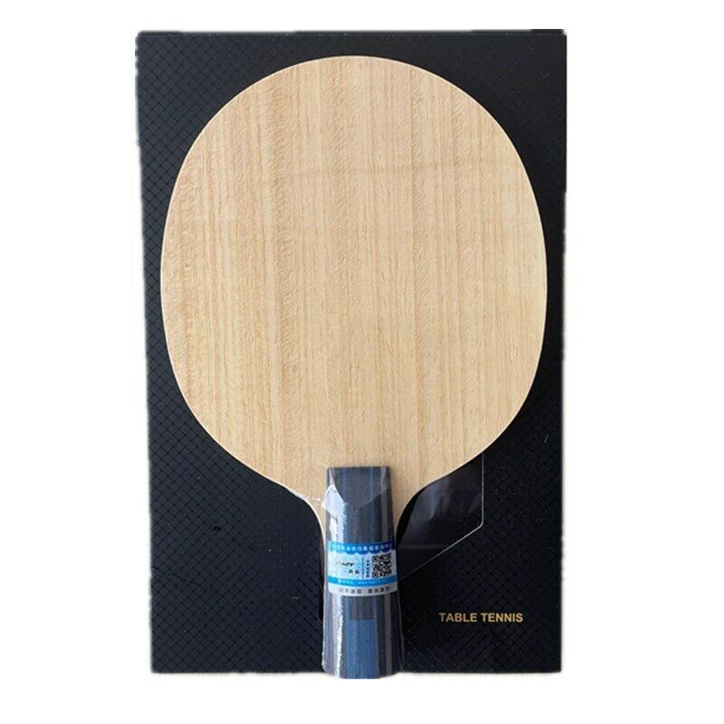 Raquete De Tênis De Mesa Ping Pong, Lâmina Exterior De Fibra De Carbono Azul, Fast High Elastic FL ST CS, Presentes Grátis, Ventilador, Nova Chegada