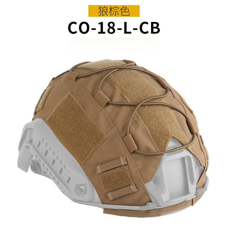 Panno per casco tattico panno per casco in rete di Nylon antigraffio resistente all'usura