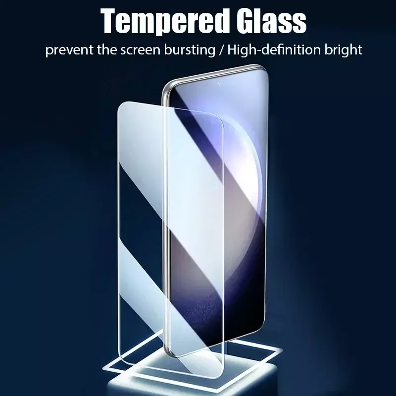 6 Stück gehärtetes Glas für Samsung Galaxy A14 A13 A54 A53 A34 A33 A73 A52S A22 S21 20fe 5G Displays chutz folie für Samsung A52 A72 S22