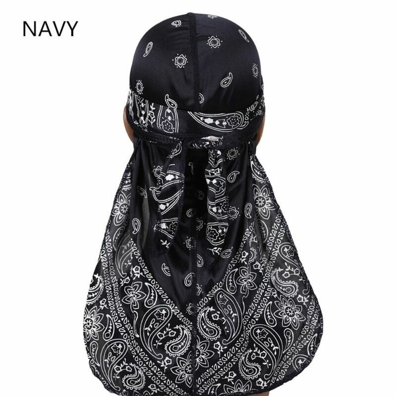 1 PCS Multifunctional Banded Headscarf Hat Breathable Quick Dry Long Tail Pirate Hat Windproof Dustproof Sun Protective Tube