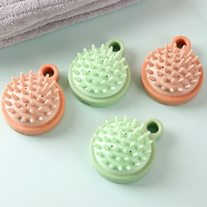 1pc Silicone Shampoo Scalp Hair Massager Shampoo Massage Comb Bath Massage Brush Scalp Massager Hair Shower Brush Comb Care Tool