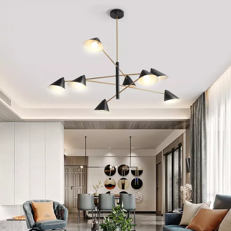Kegelform Pendel leuchte kreative Persönlichkeit Kunst nach Hause Wohnzimmer Kronleuchter Designer minimalist ische Atmosphäre Esszimmer Lampe