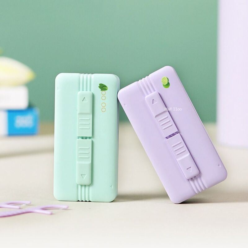 10 Pcs/box Seal Design Dental Floss Container Automatic Bilateral Outlet Teeth Floss Storage Box Tooth Care Oral Cleaning