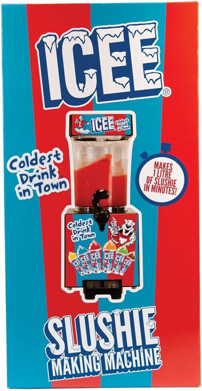 ICEE Brand Counter-Top Sized Slushie Maker, gira seus ingredientes pré-refrigerados com seu gelo em slushies ICEE, genuíno